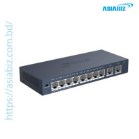 Dahua S3010-8ET2ET-60 8-Port Unmanaged PoE Switch with 2 Uplink Ports
